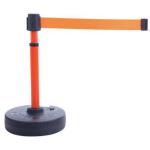 Banner Stakes Plus Barrier Set With Orange Blank Banner